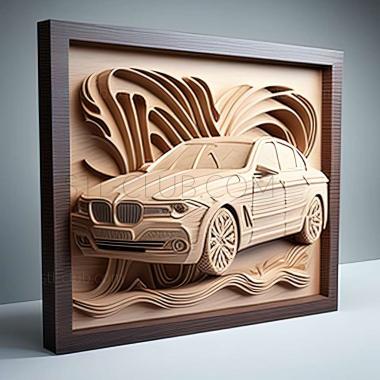 3D модель BMW ActiveHybrid 7 (STL)